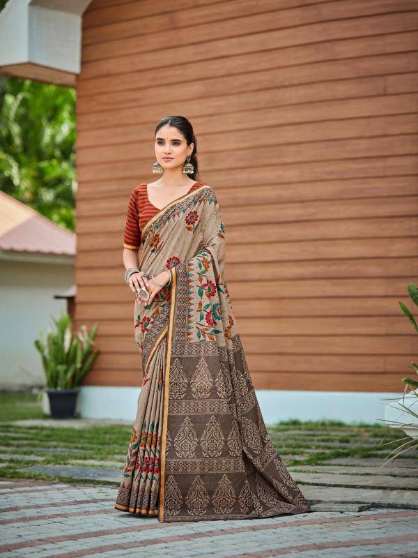 Lakhani cotton masleen Wholesale saree market delhi 